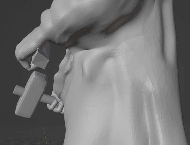 Donatello 3D print model_15