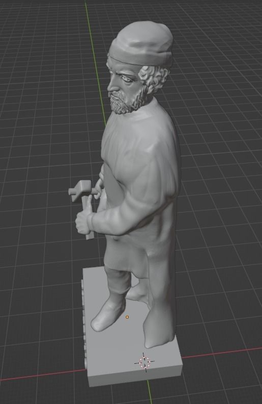 Donatello 3D print model_5