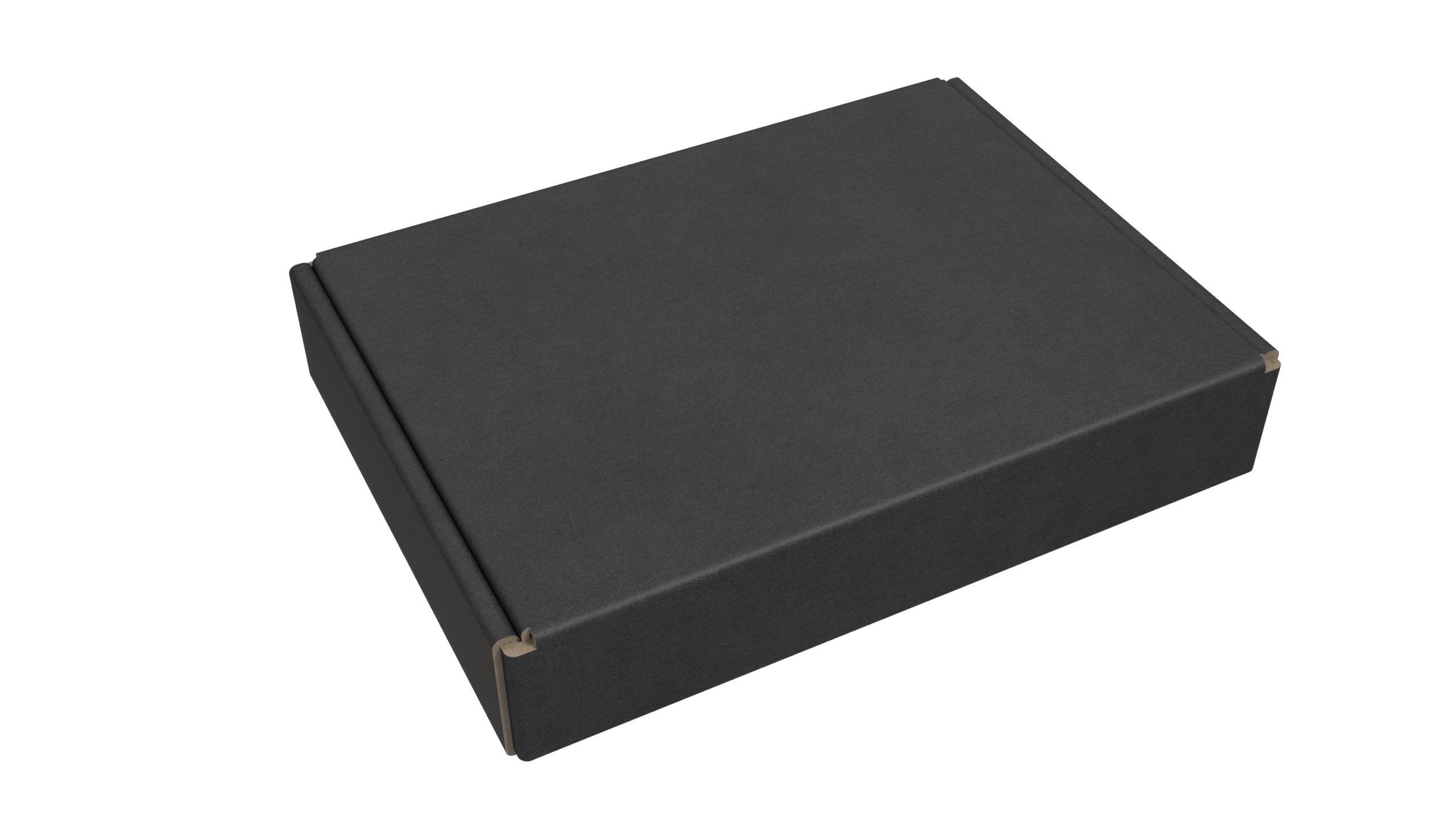 3D Packaging Box with Bottle inside 3D model_2