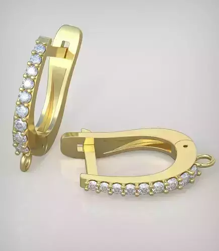 Earring model 0315 3D printable model