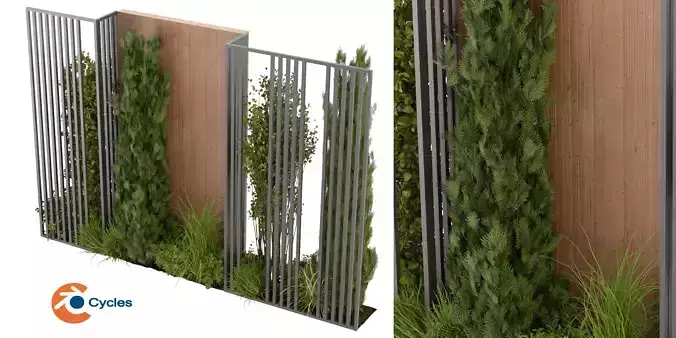 Collection plant vol 371 - blender model 