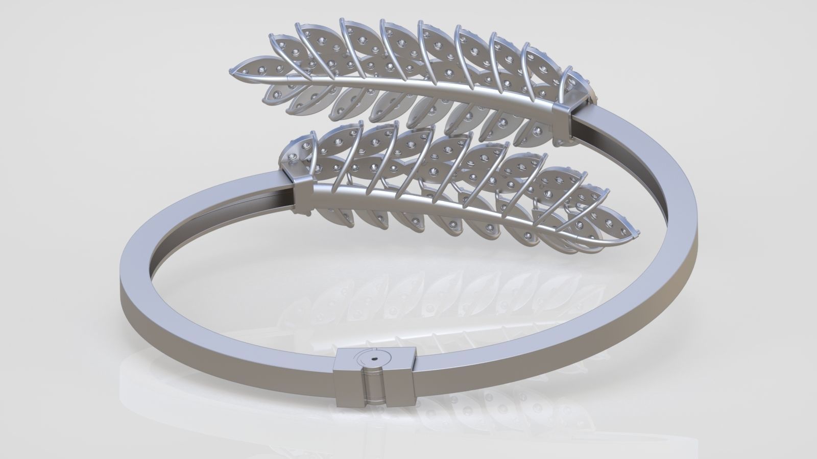 Bracelet model 3D printable model 0042-10 3D print model_6