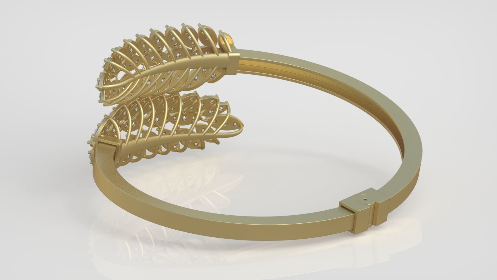 Bracelet model 3D printable model 0042-10 3D print model_4