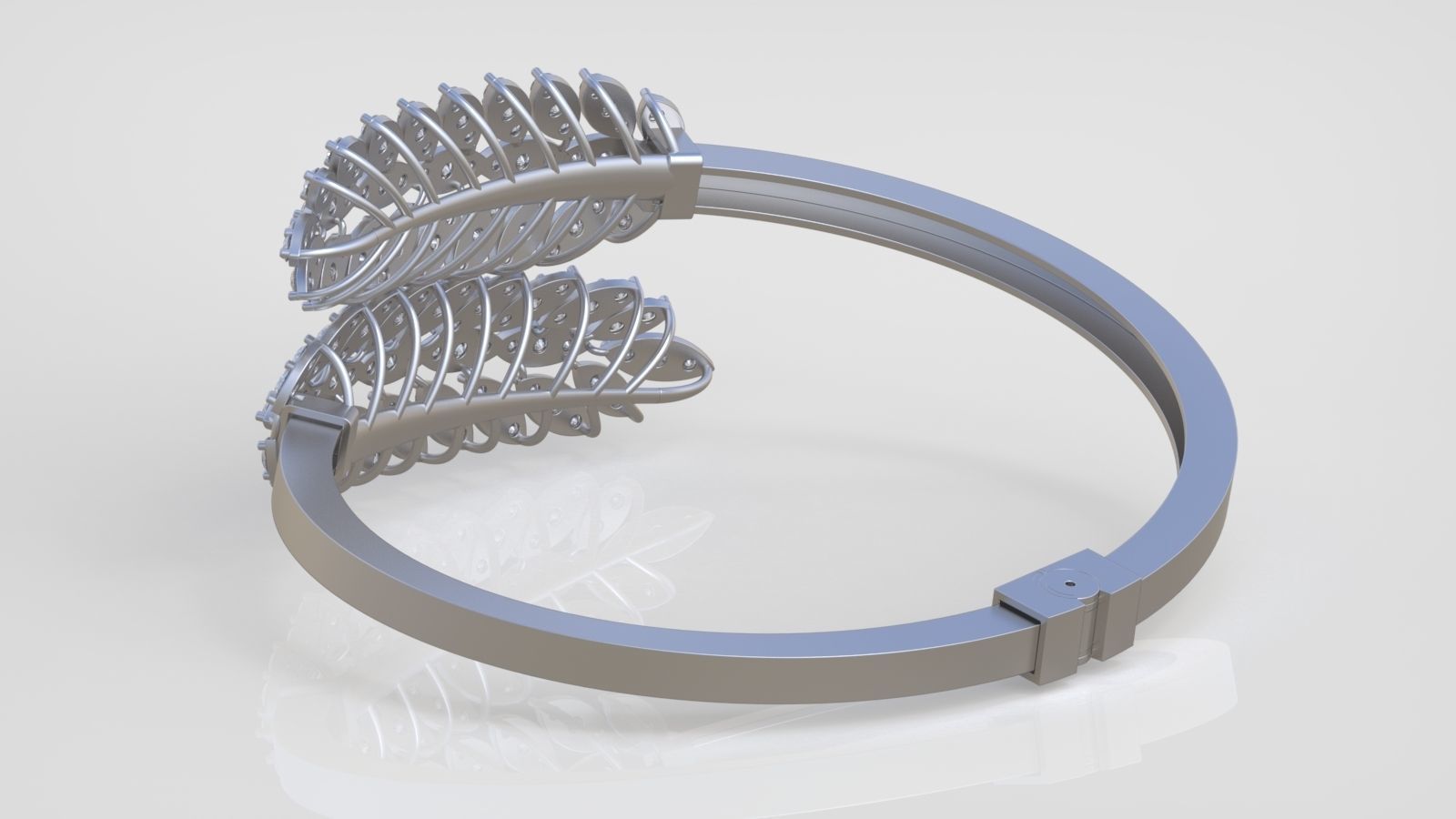 Bracelet model 3D printable model 0042-10 3D print model_5