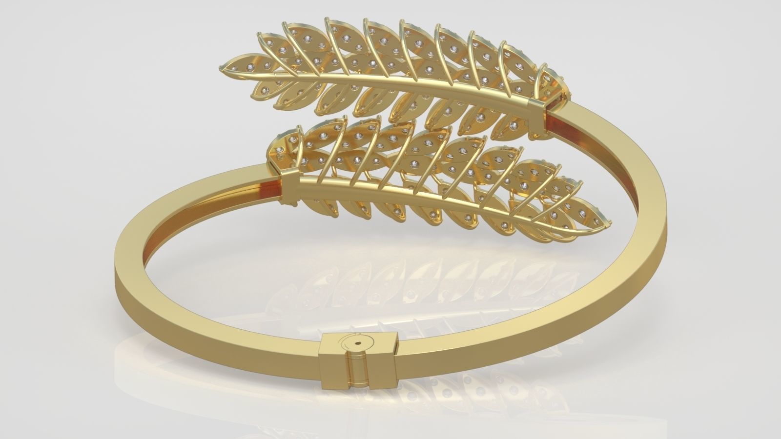 Bracelet model 3D printable model 0042-10 3D print model_7