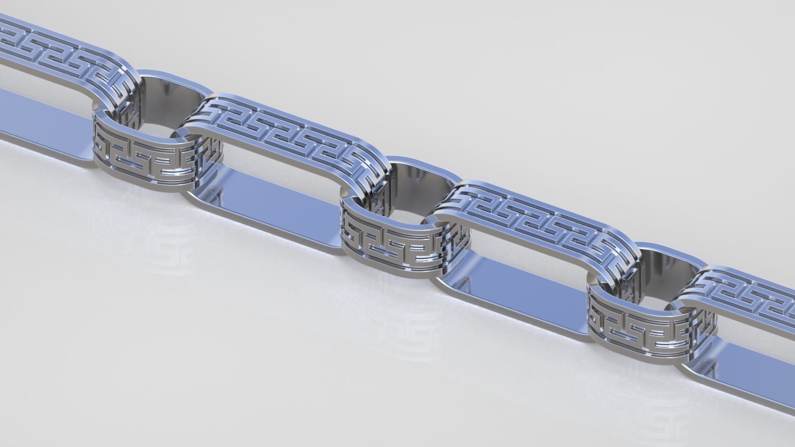Bracelet model 3D printable model 0043-15 3D print model_3