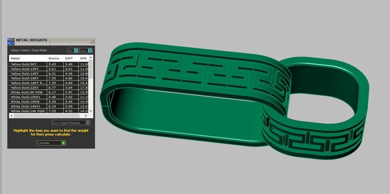 Bracelet model 3D printable model 0043-15 3D print model_11