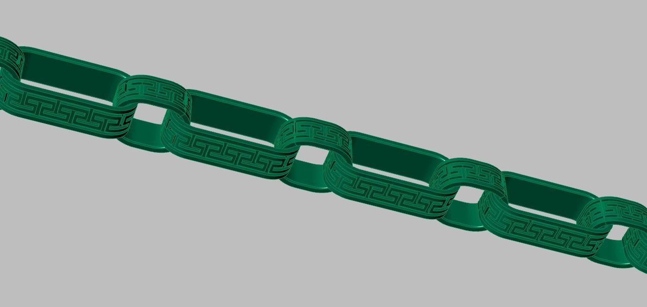 Bracelet model 3D printable model 0043-15 3D print model_10