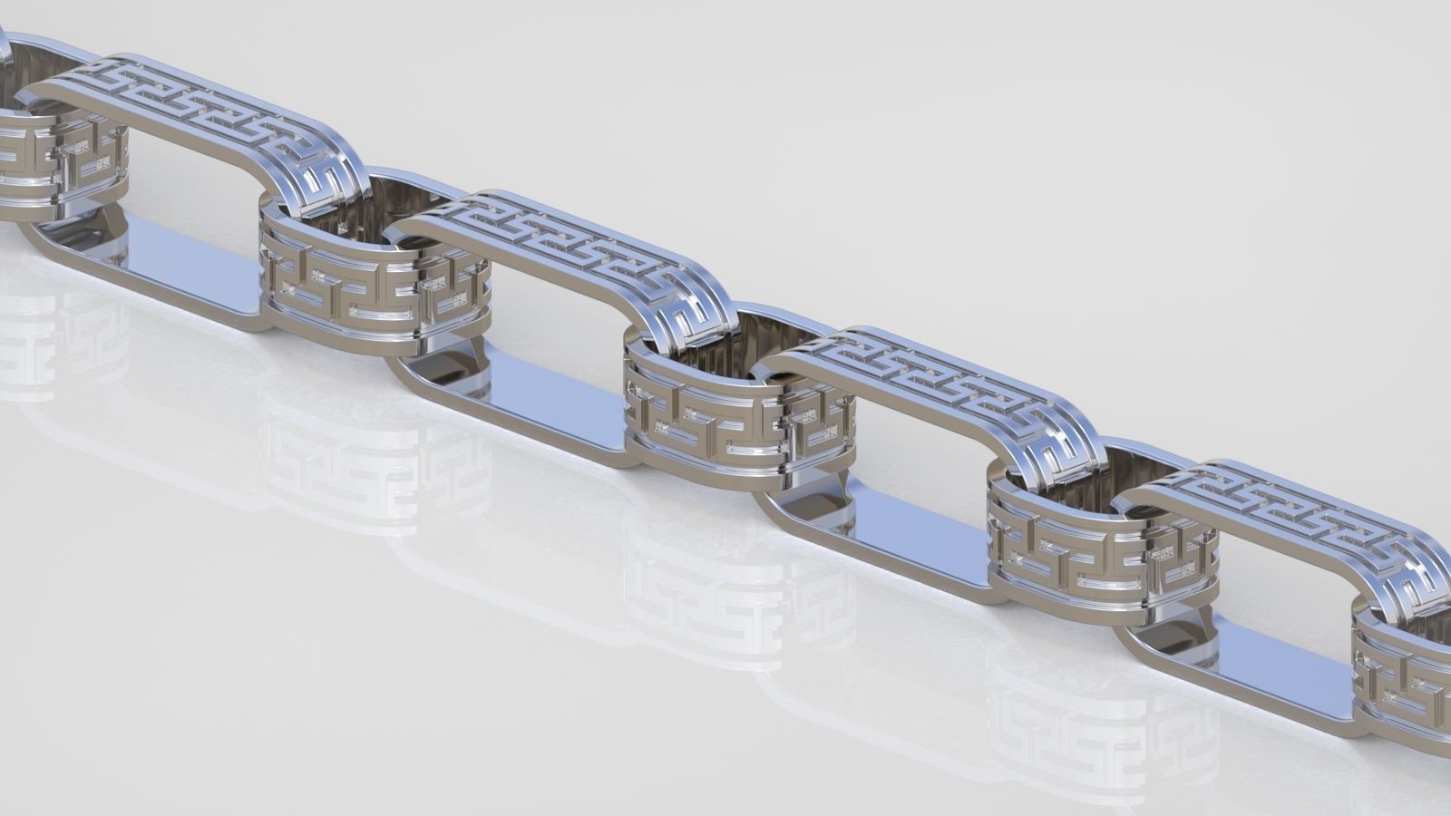 Bracelet model 3D printable model 0043-15 3D print model_1