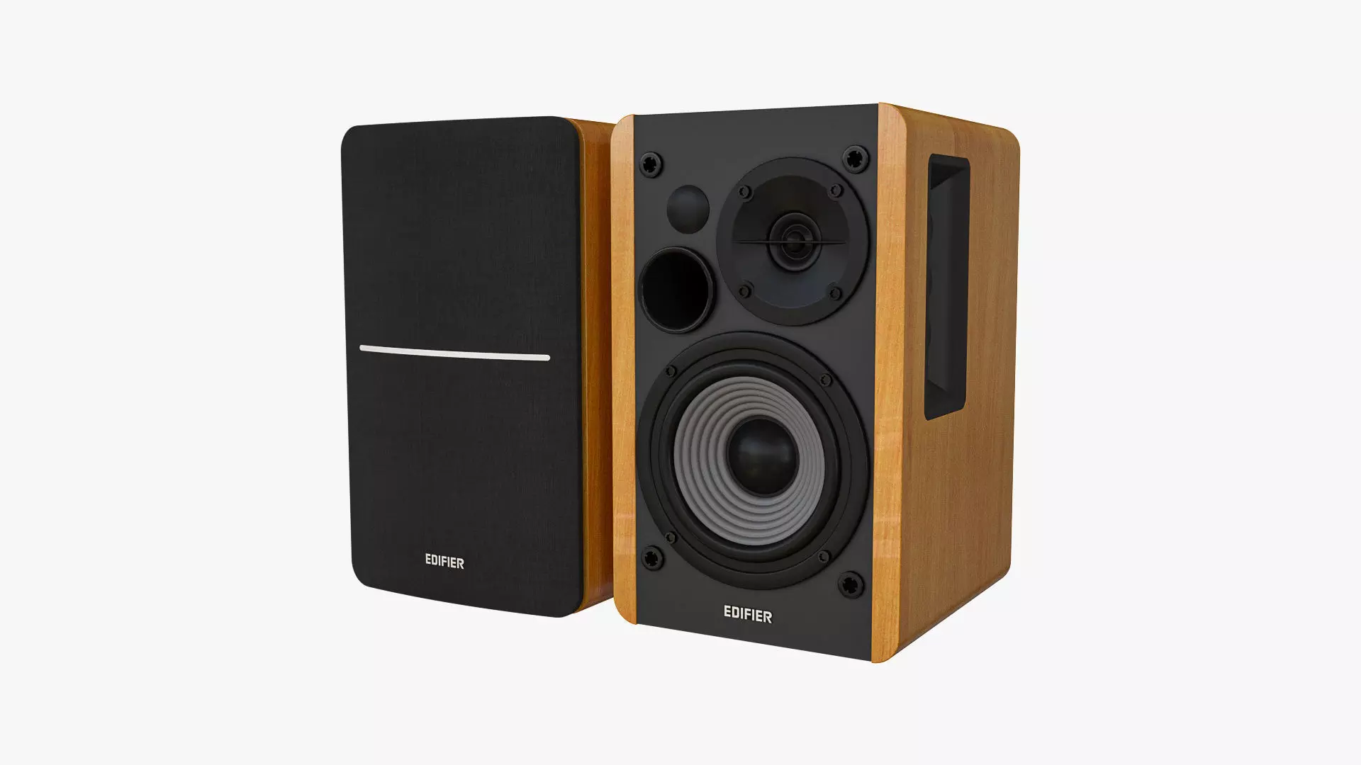 Edifier R1280DB Speakers 3D Model Collection_0