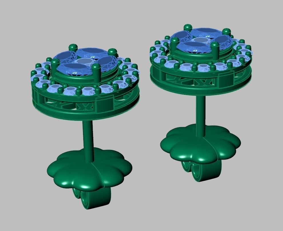 Earring model 0371 3D printable model15 3D print model_13