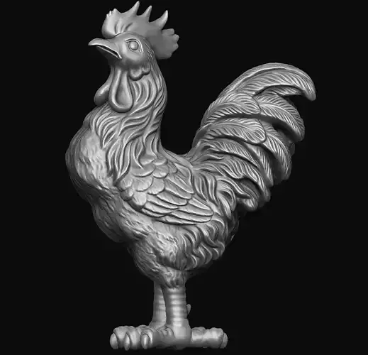 Rooster Statue