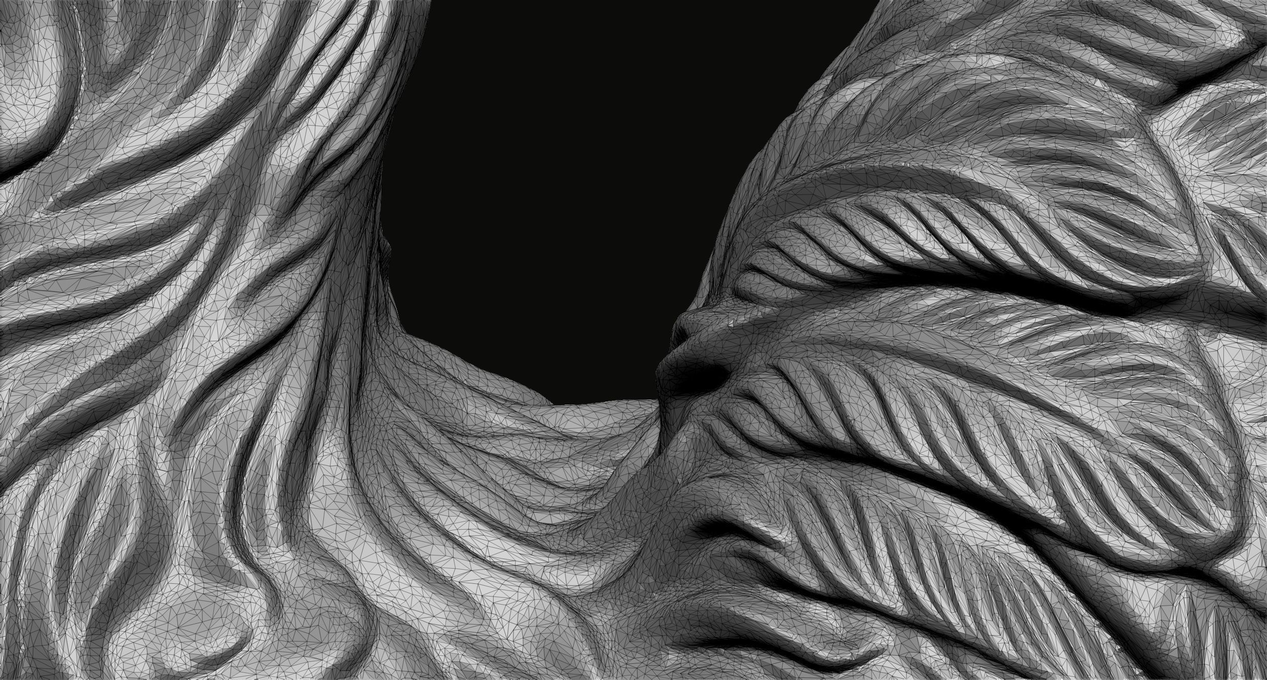 Rooster Statue 3D print model_5