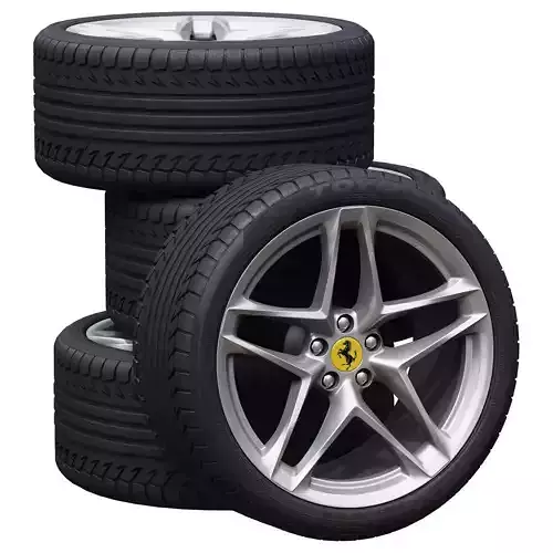Ferrari wheels 3D model