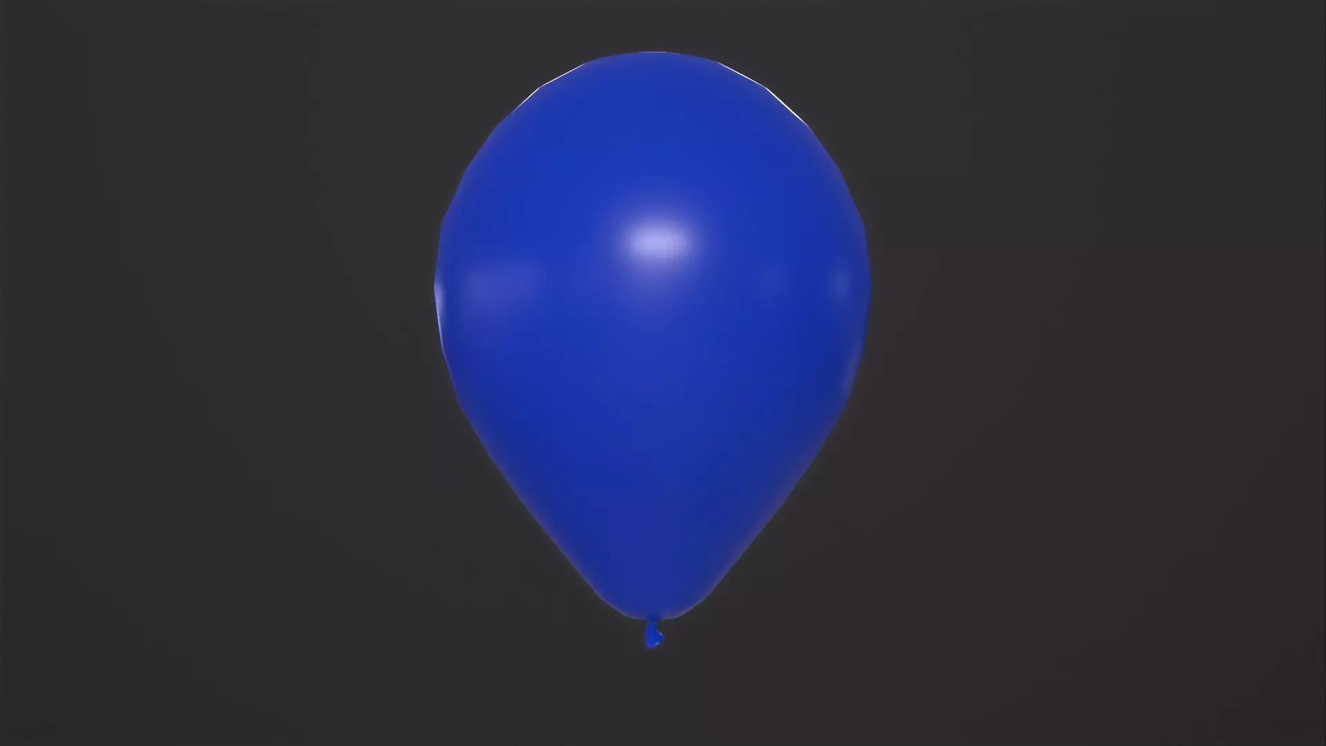 Balloon 3D Model Low-poly 3D model