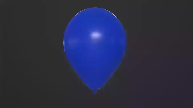 Balloon 3D Model Low-poly 3D model