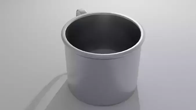 Aluminum Mug Soviet Vintage Mug