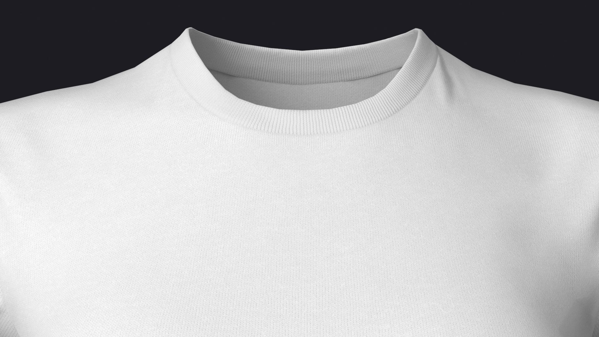 Shirt and Shorts Female Low-poly 3D model_4