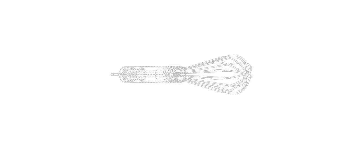 Silver Whisks for Cooking 8 Inches 3D model_31