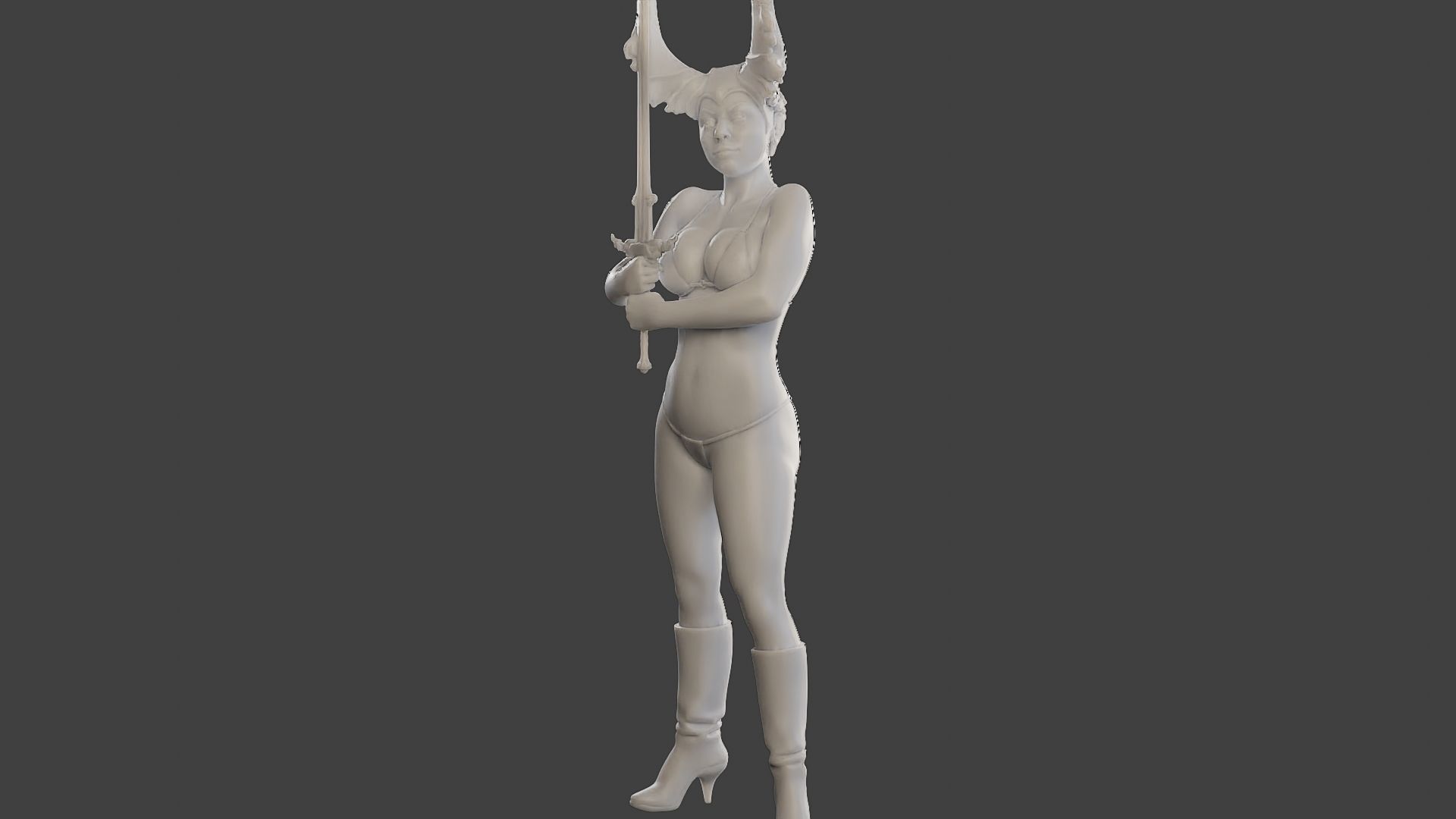 Dark Queen DQ1 005 3D print model_27
