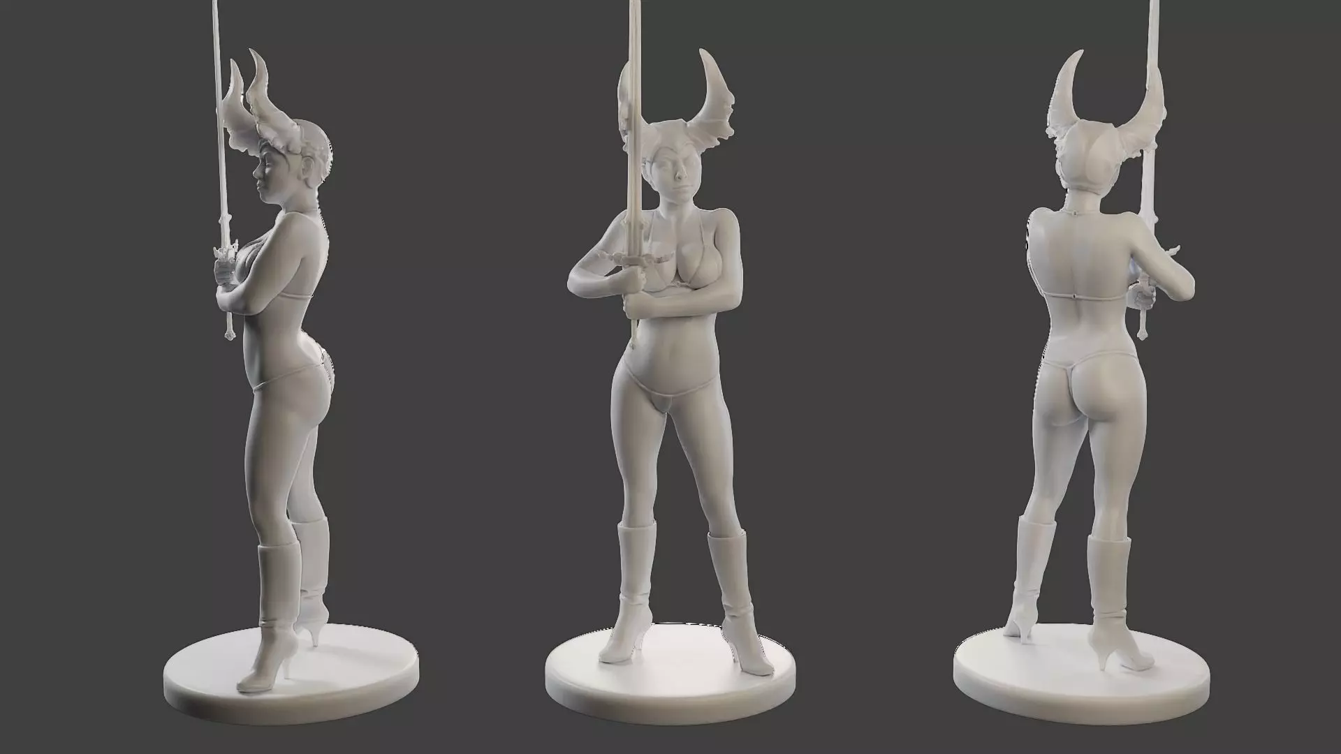 Dark Queen DQ1 005 3D print model_0