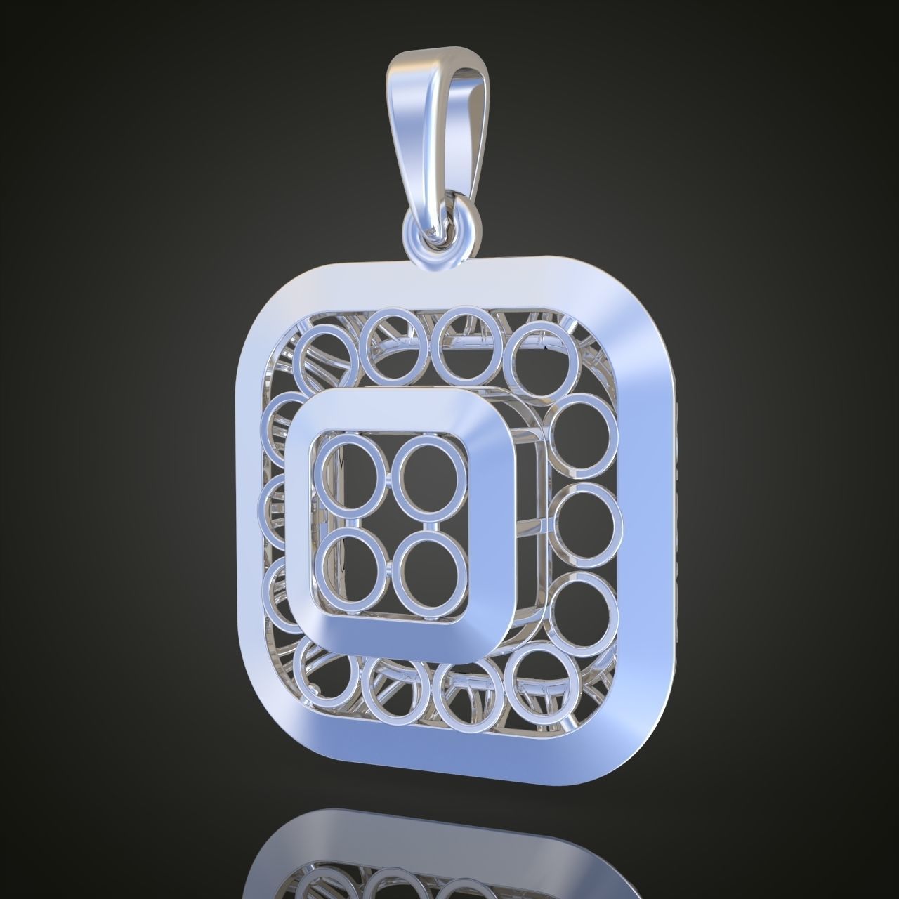 Pendant model 3D 0246 printable model free 3D model 3D printable | CGTrader