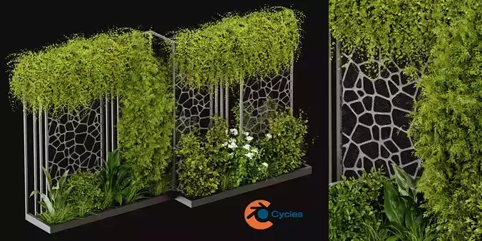 Collection plant vol 379 - blender model 