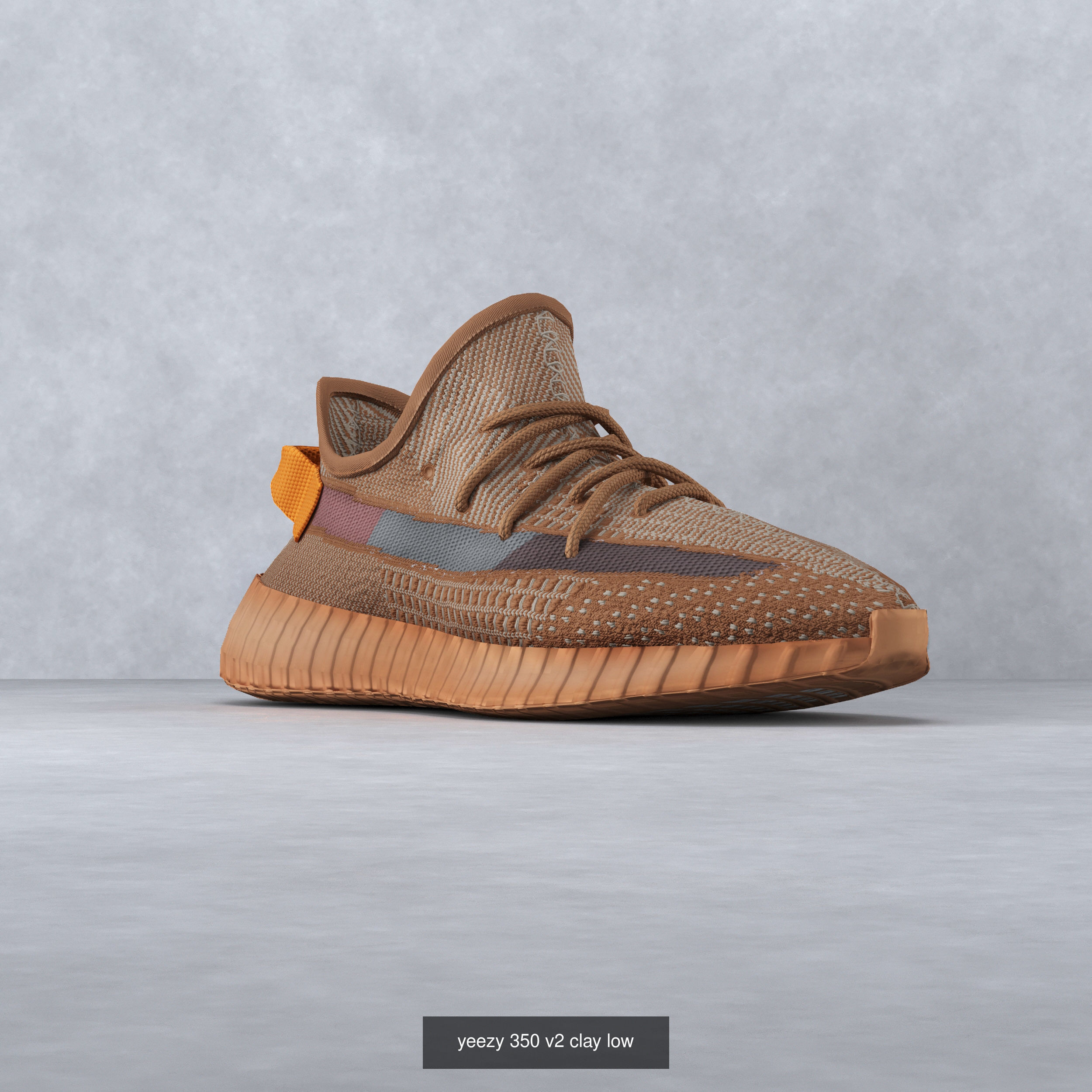 yeezy 350 v2 low 3D Model Collection_2