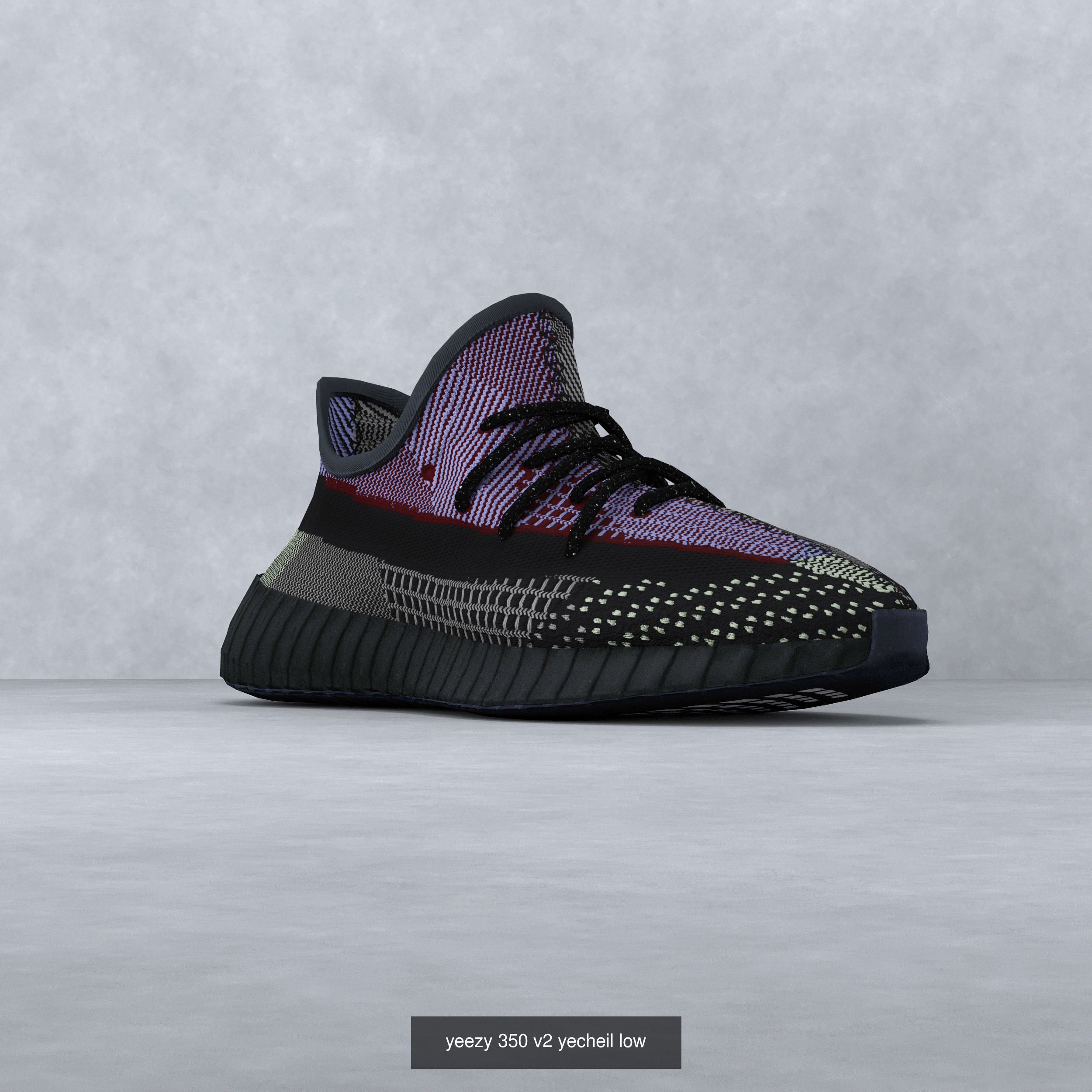 yeezy 350 v2 low 3D Model Collection_5