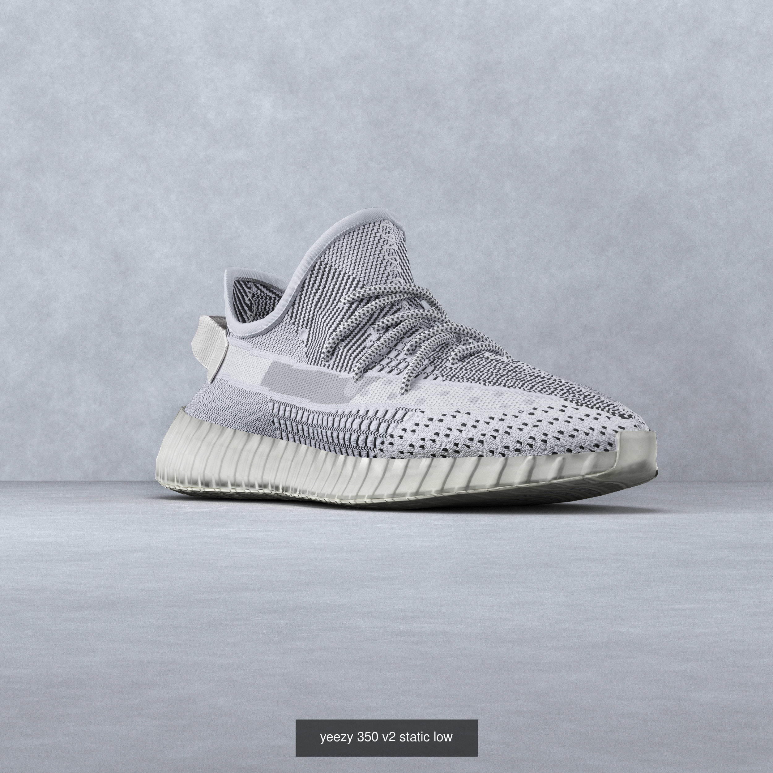 yeezy 350 v2 low 3D Model Collection_3