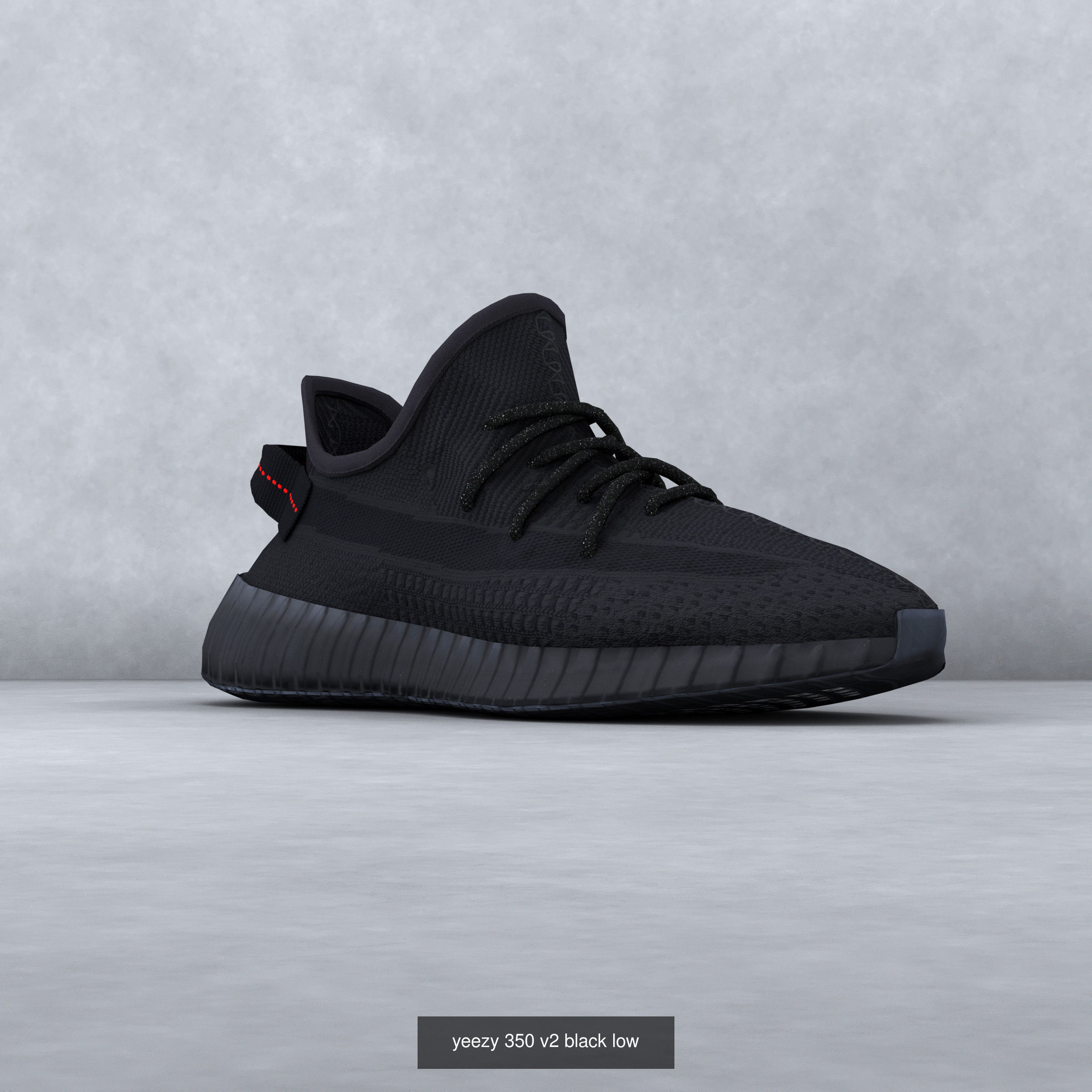 yeezy 350 v2 low 3D Model Collection_1