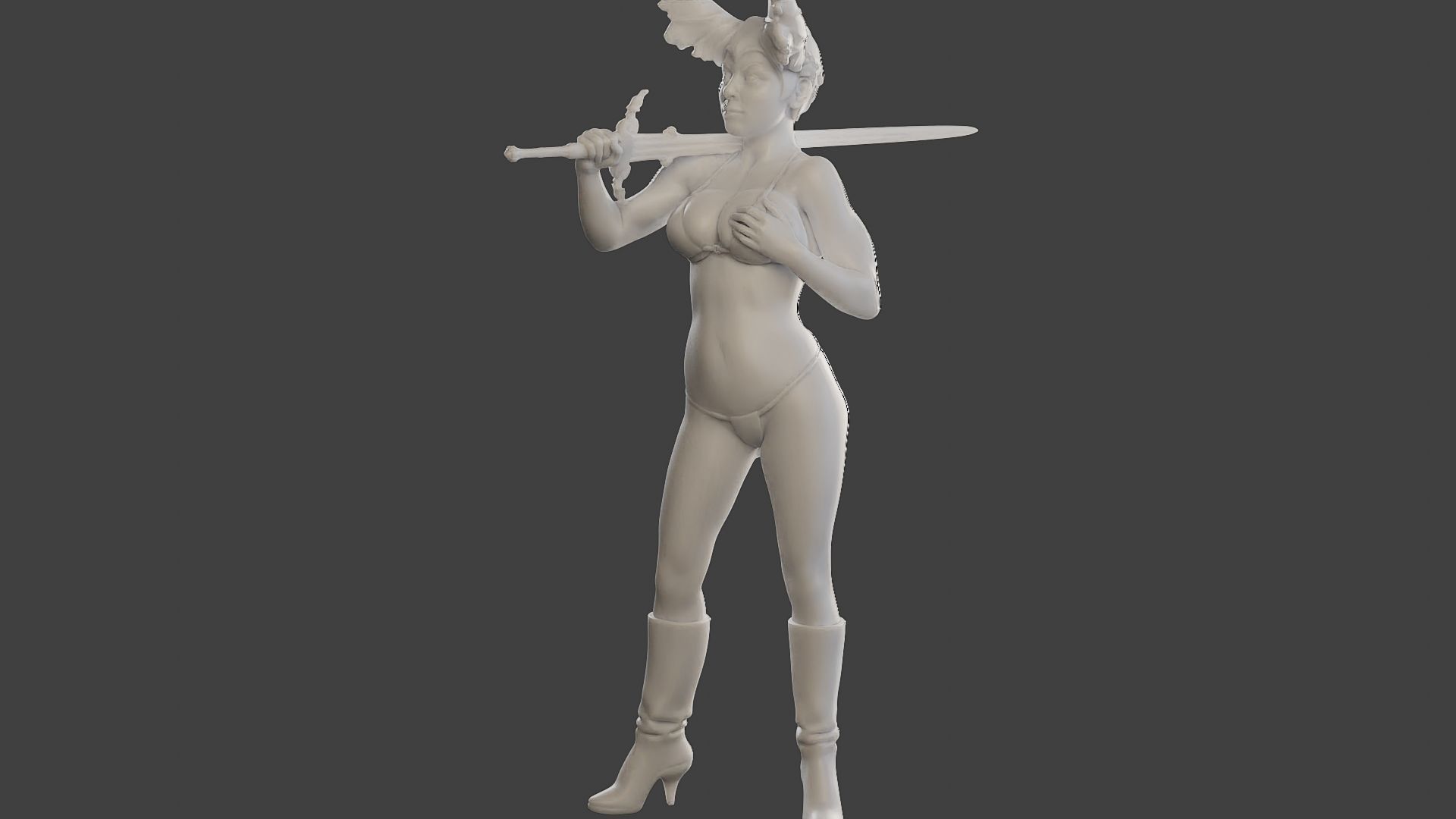 Dark Queen DQ1 006 3D print model_27