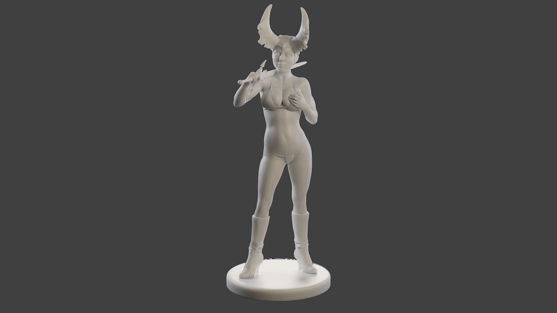 Dark Queen DQ1 006 3D print model_1