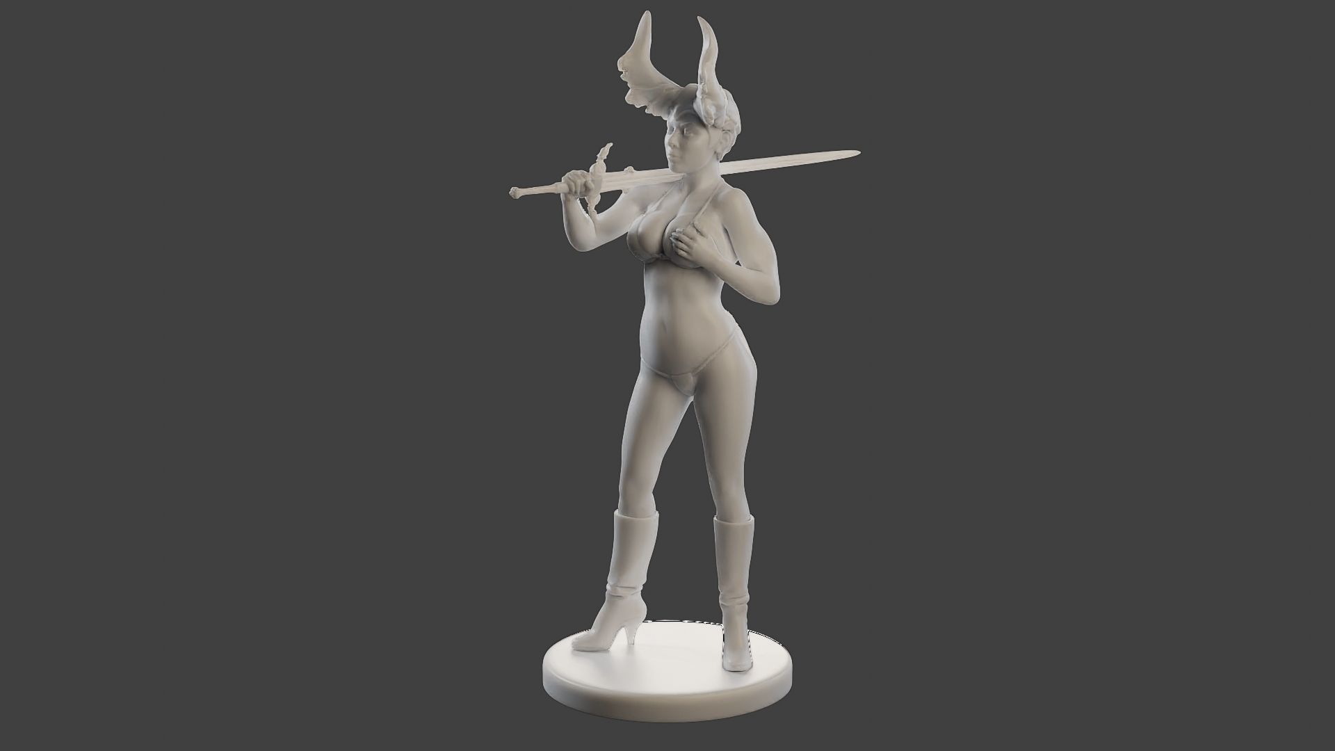 Dark Queen DQ1 006 3D print model_2