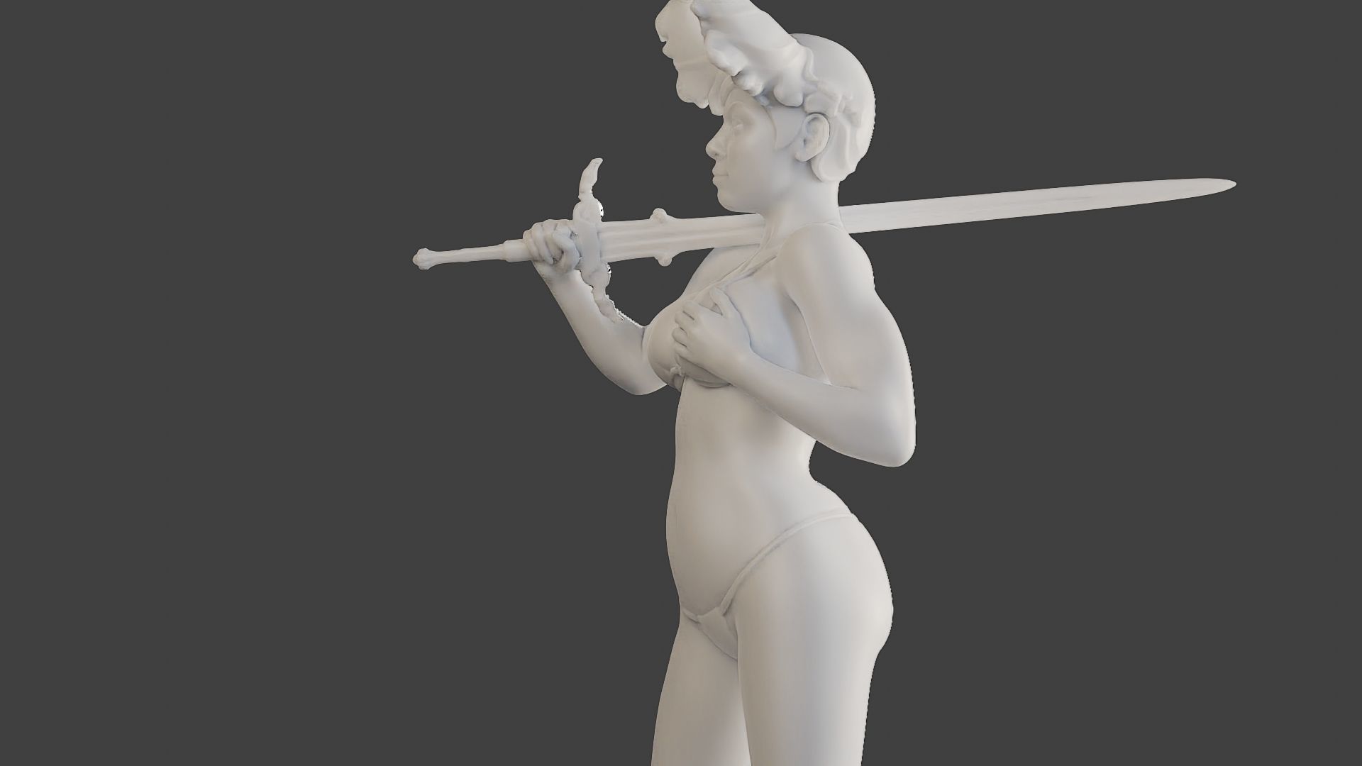 Dark Queen DQ1 006 3D print model_17