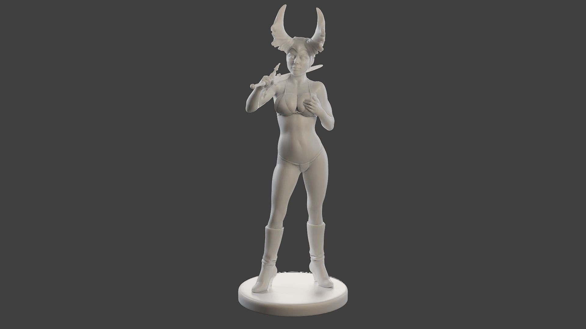 Dark Queen DQ1 006 3D print model_11