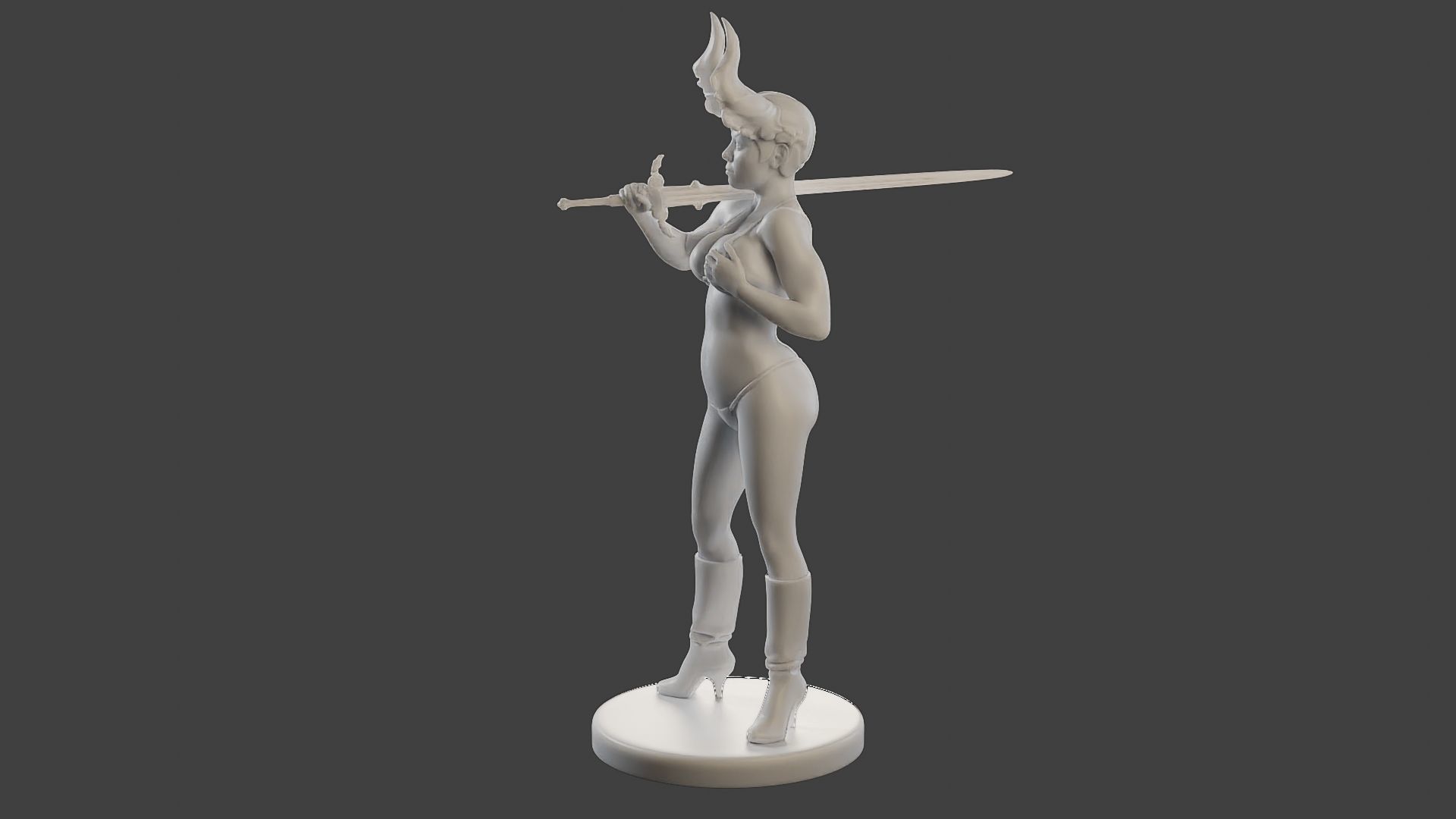 Dark Queen DQ1 006 3D print model_3