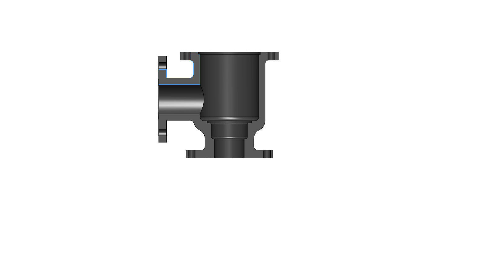 Valve 3D print model_7