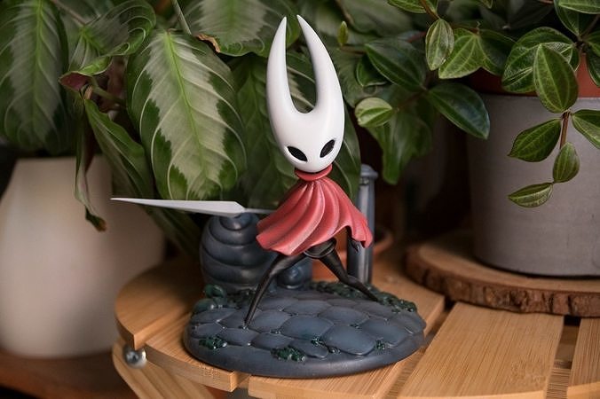 Hollow Knight  Hornet Statue  With Display Base 3D print model