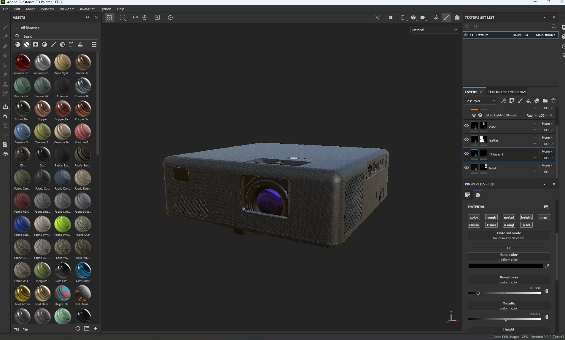 Epson EpiqVision Mini EF-11 Laser Projection TV 3D model_18