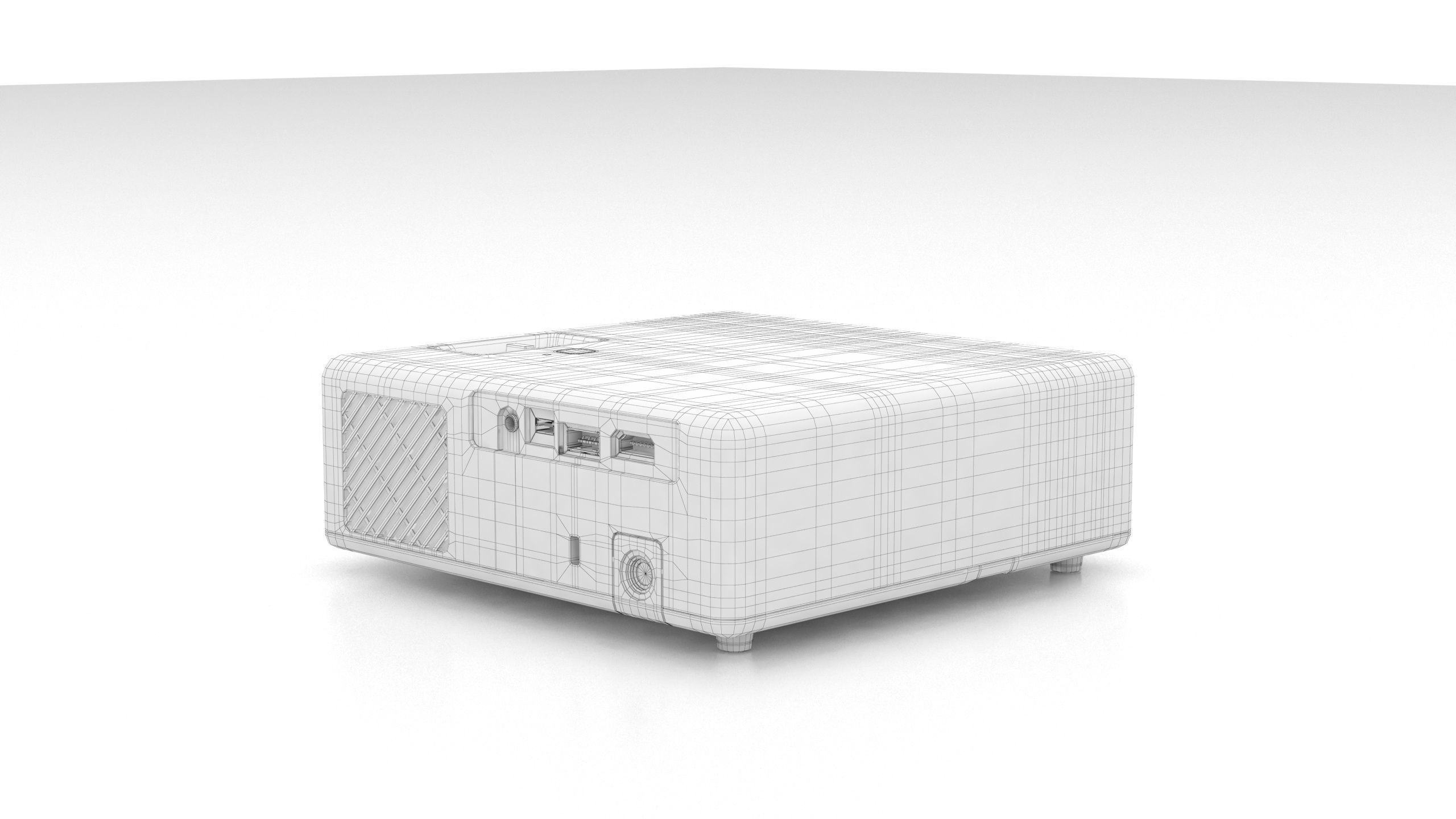 Epson EpiqVision Mini EF-11 Laser Projection TV 3D model_10