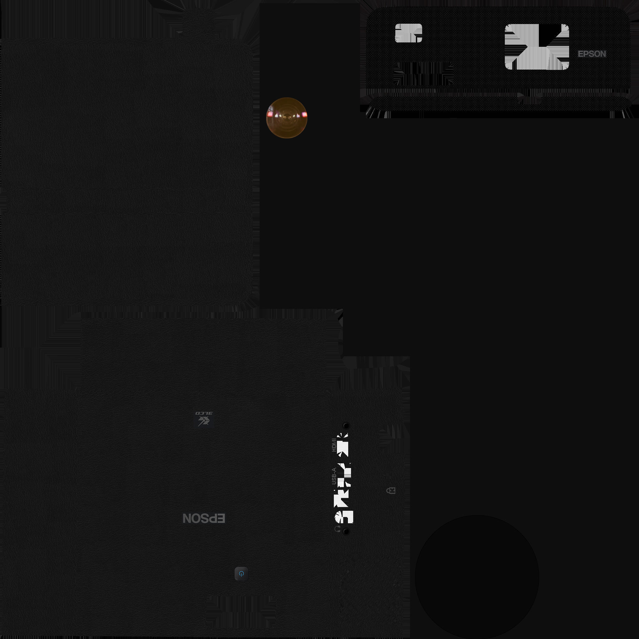 Epson EpiqVision Mini EF-11 Laser Projection TV 3D model_20