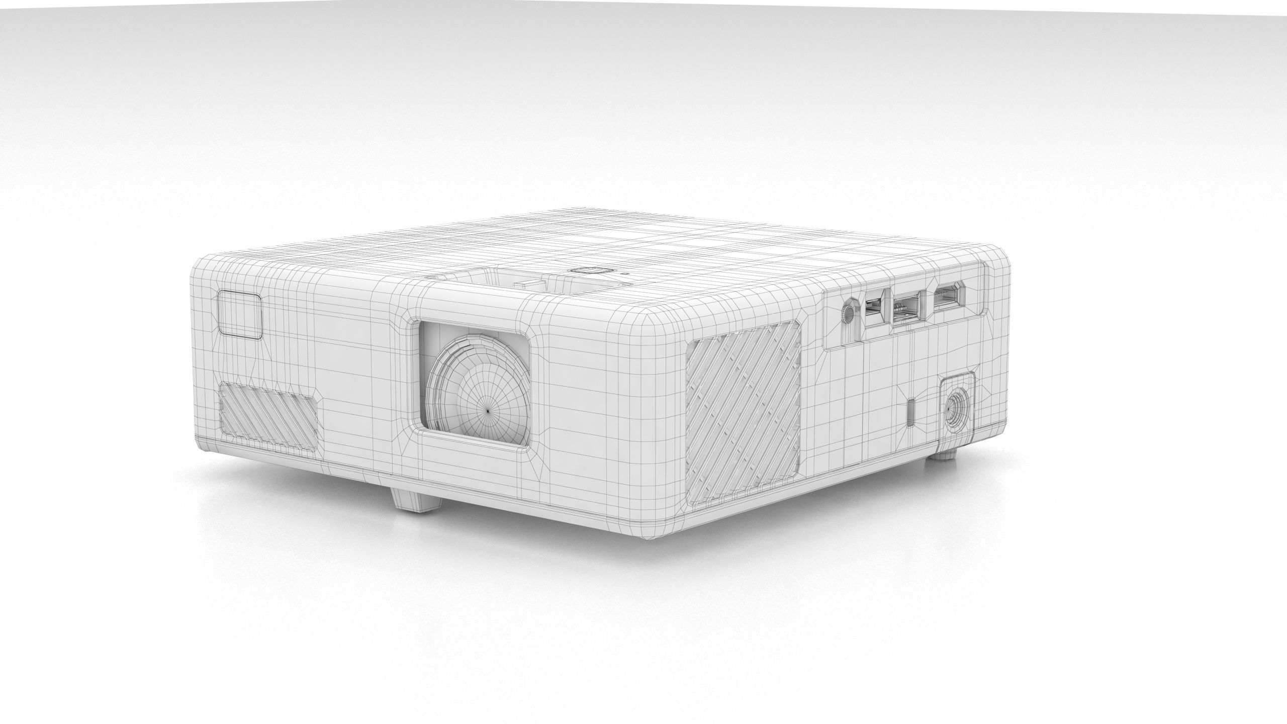 Epson EpiqVision Mini EF-11 Laser Projection TV 3D model_8