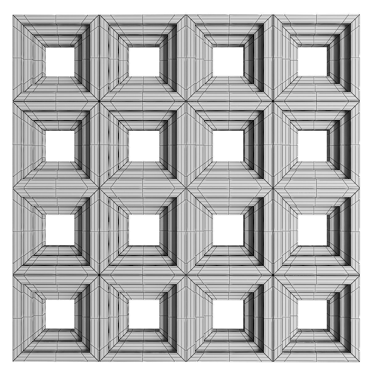 TESSELLE BREEZE BLOCKS 3D model_5