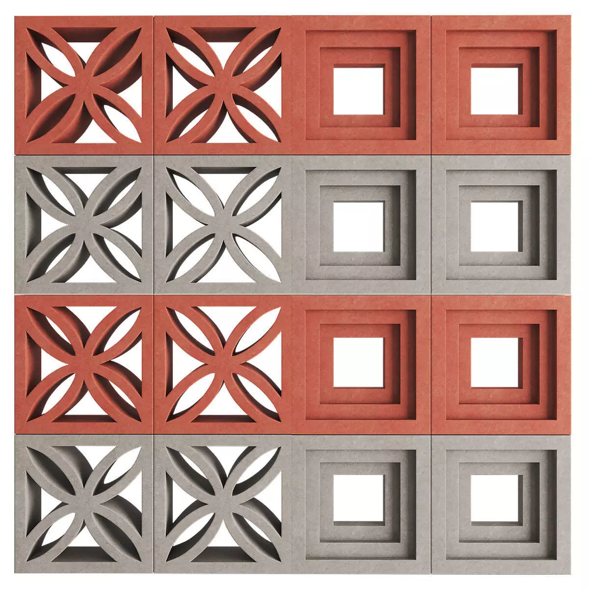 TESSELLE BREEZE BLOCKS 3D model_0