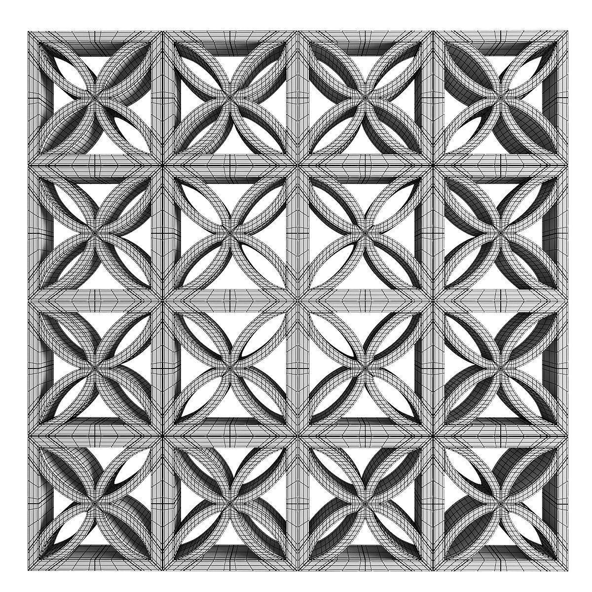 TESSELLE BREEZE BLOCKS 3D model_6