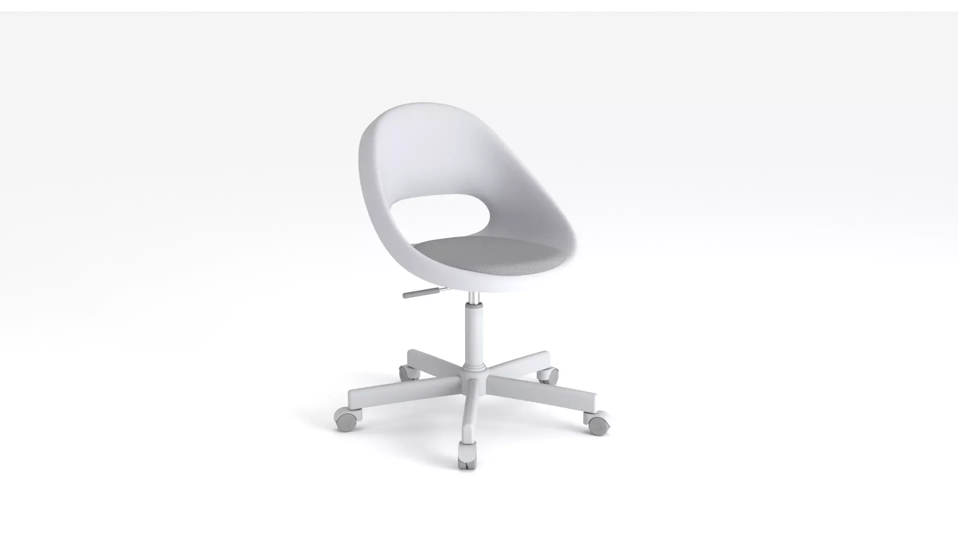IKEA Computer Chair 3D Model 3D model_0