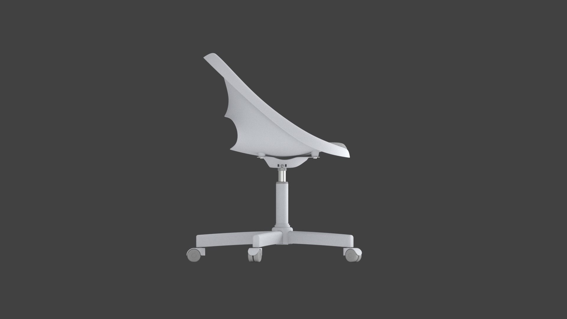 IKEA Computer Chair 3D Model 3D model_1