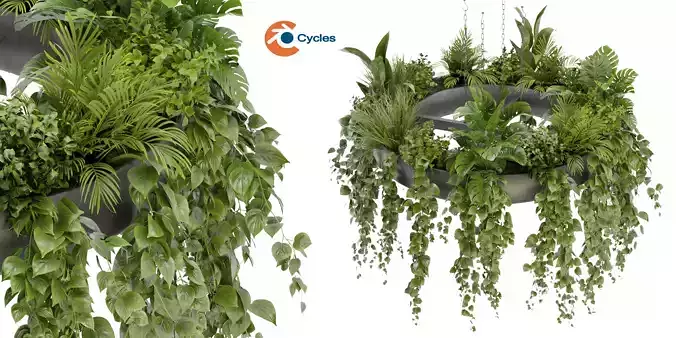 Collection plant vol 380 - blender model 