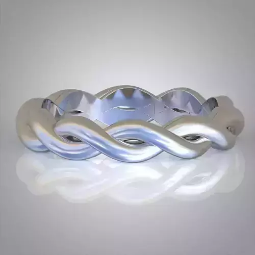 Diamond ring 0554 3D printable model11